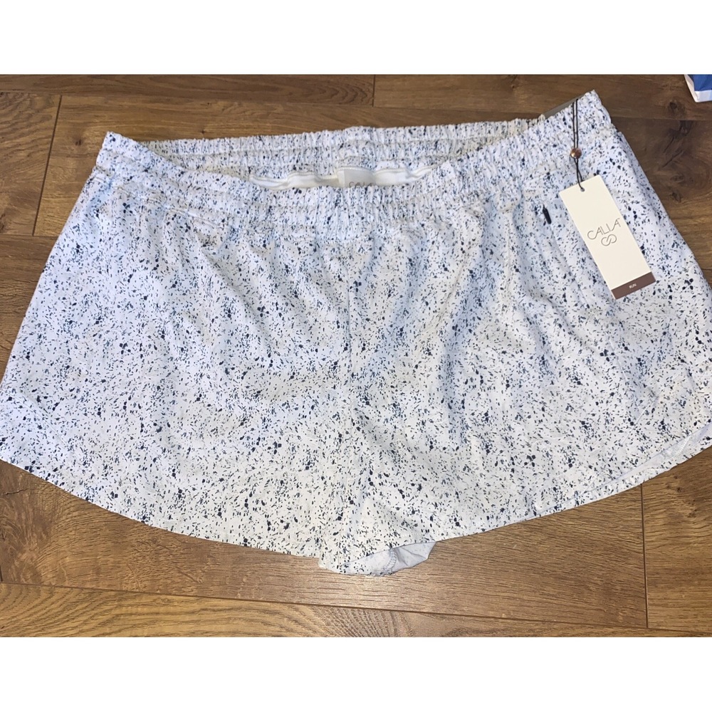 CALIA Women's Mid Rise Infinity Run‎ Short NWT Size XXL 3 Inch Inseam